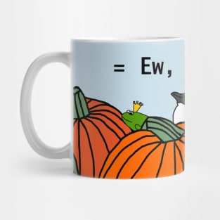 Animals and Pumpkins say Ew People Mug